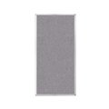 Versare Hush Panel Configurable Cubicle Partition 3' x 6' Cloud Gray Fabric 1852308